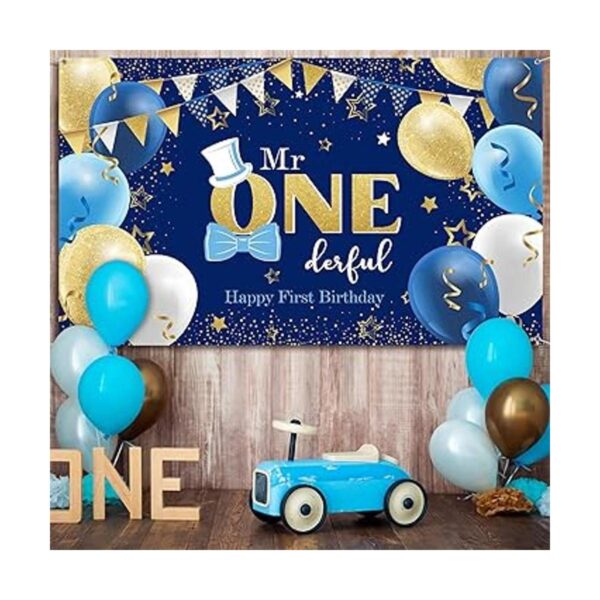 Decoración de primer cumpleaños para niños suministros de_6