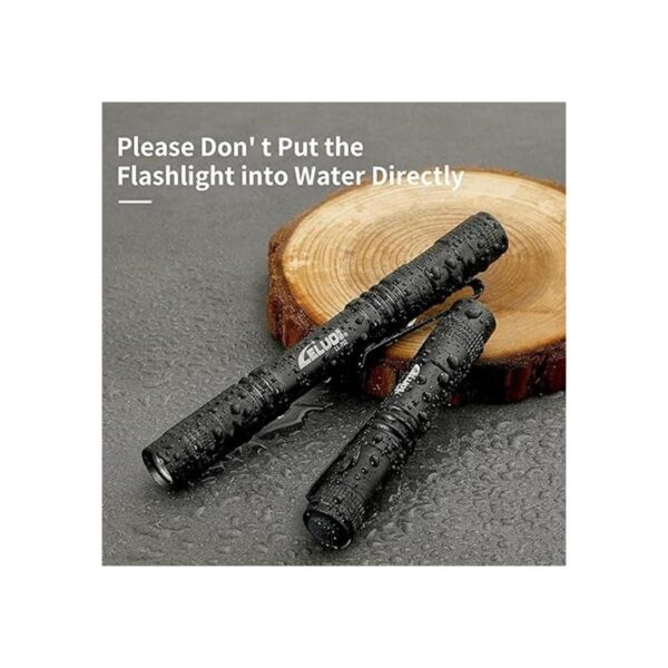 LELUO Handheld Pen Flashlight 150 Lumens Lamp Clip Mini