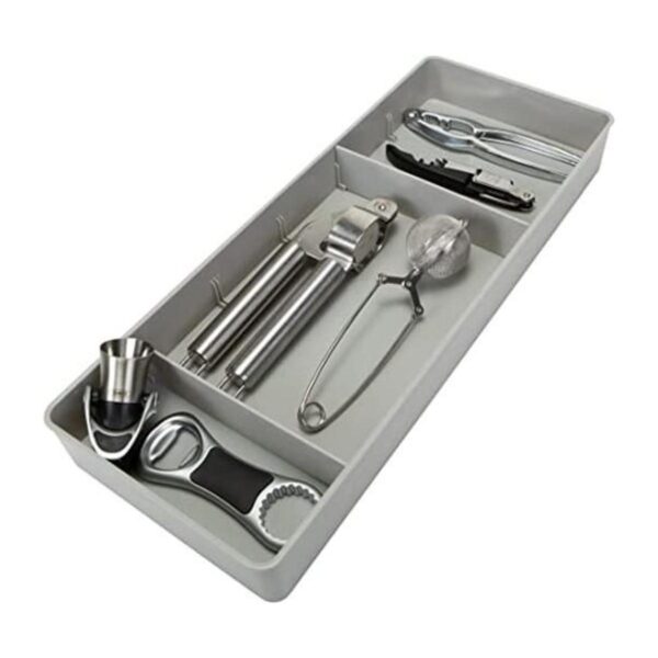 Kitchen Details Organizador de cajones ajustable de 3