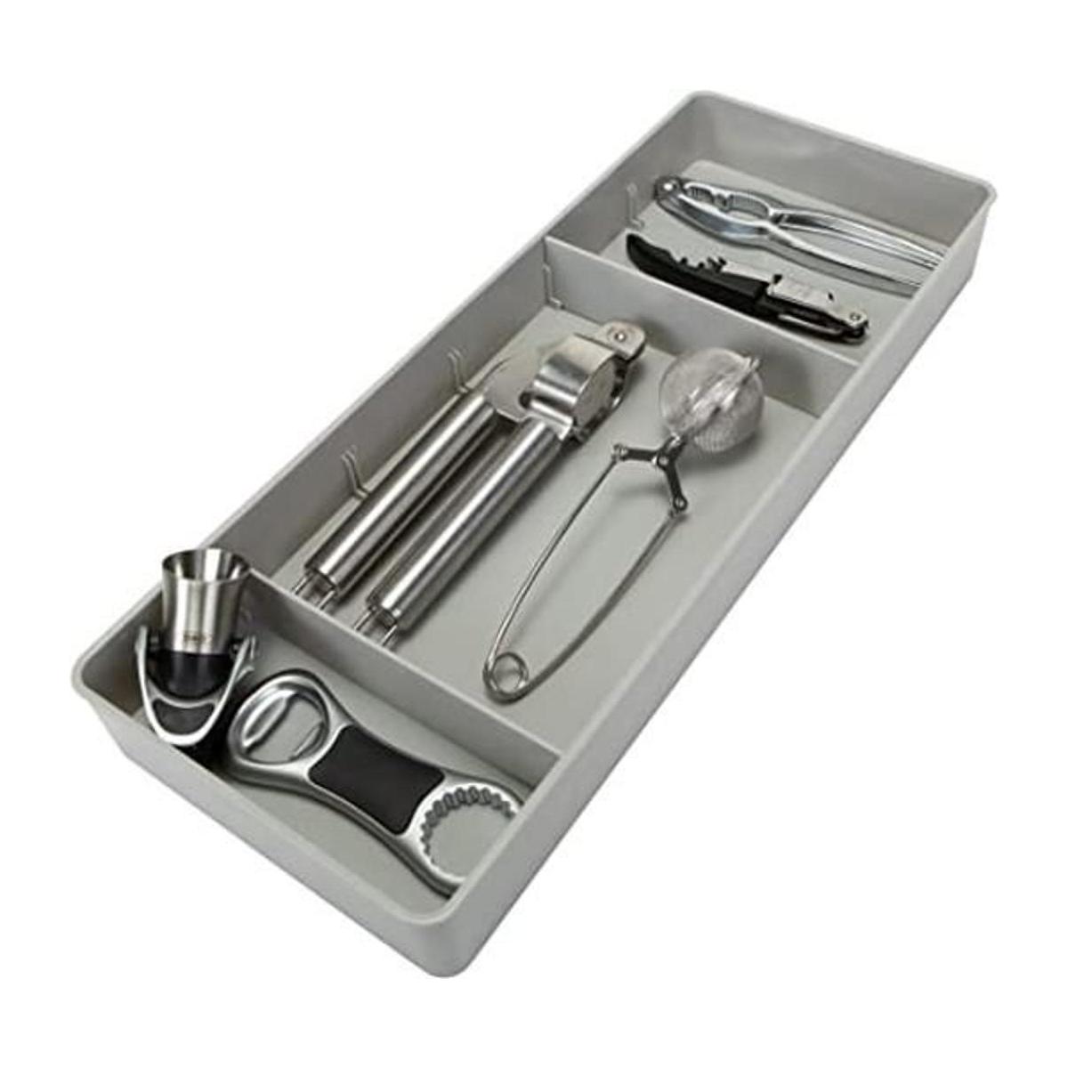 Kitchen Details Organizador de cajones ajustable de 3