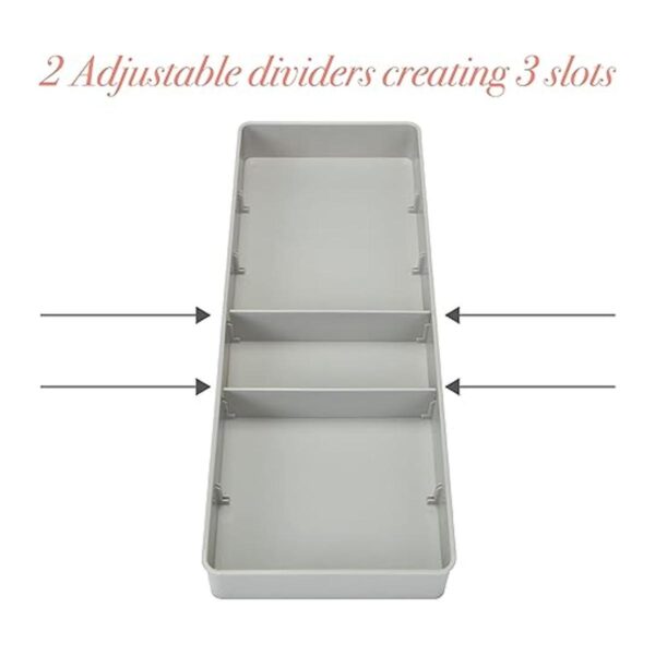 Kitchen Details Organizador de cajones ajustable de 3