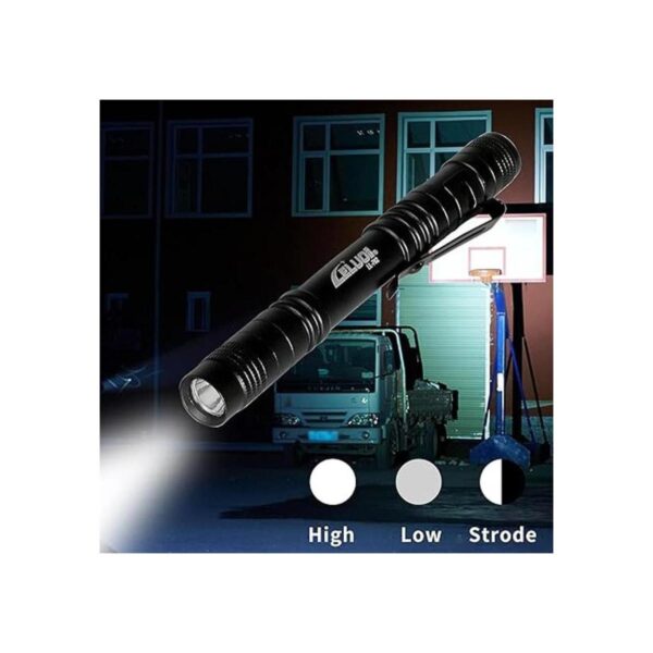 LELUO Handheld Pen Flashlight 150 Lumens Lamp Clip Mini