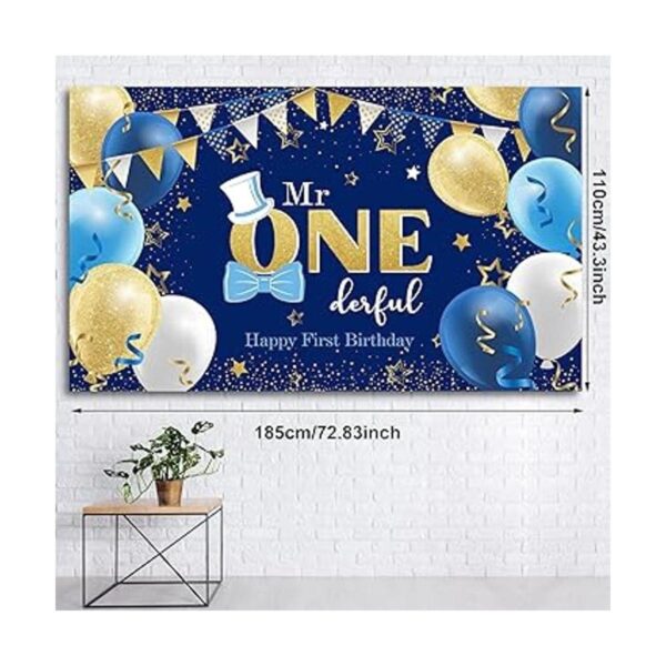 Decoración de primer cumpleaños para niños suministros de_2