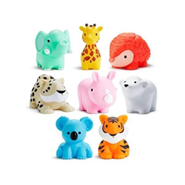 Munchkin Juguete de baño de animales salvajes para bebés_1