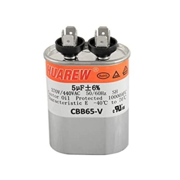 HUAREW 5 uF MFD 6 370440 VCA CBB65 Condensador de_1