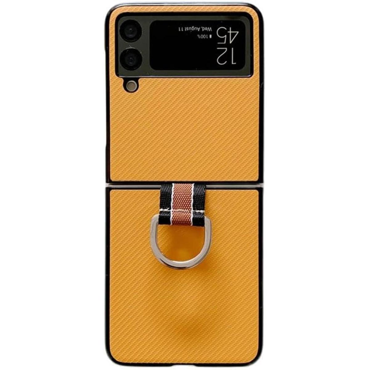 Funda con anillo compatible con Samsung Galaxy Z Flip 3