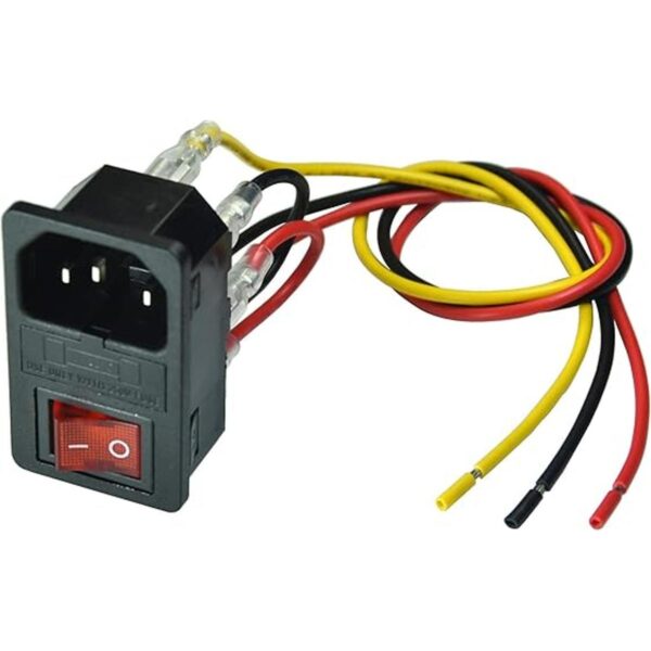 FILSHU 10A 125V Interruptor basculante Enchufe Módulo de