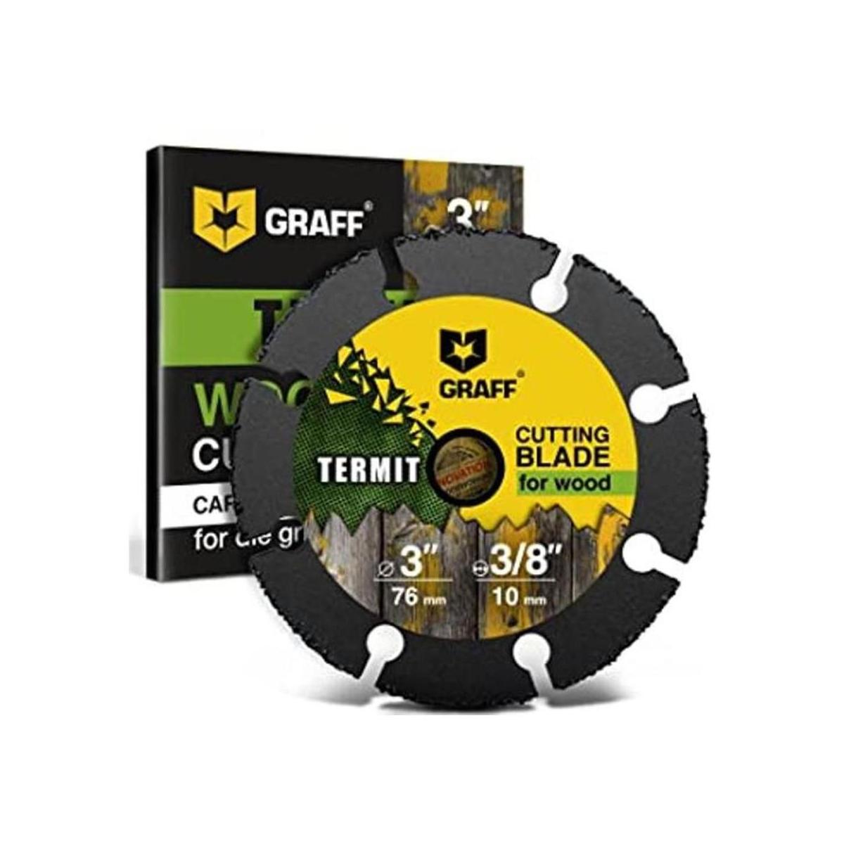 GRAFF Termit Rueda de corte de 3 pulgadas para madera