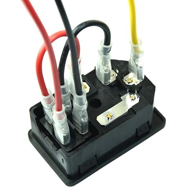 FILSHU 10A 125V Interruptor basculante Enchufe Módulo de
