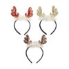 Diadema de cuernos de reno de Navidad para mujer_1