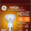 GE Relax Bombilla LED de 5 vatios equivalente a 45_1