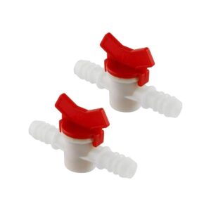 DGZZI Válvula de bola de púas 2 piezas de 12 pulgada ID_1