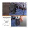 Funda con varios bolsillos para celulares o cosas_5