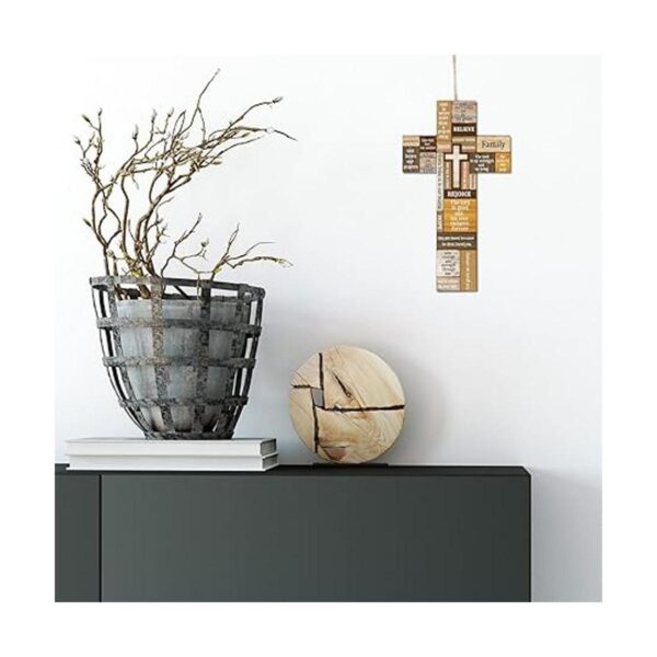 Letrero de pared de cruz cristiana para decoración de_3