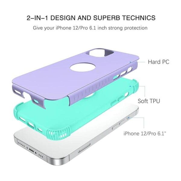 BENTOBEN Funda para iPhone 12 funda para teléfono iPhone_2