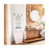 Hotop Letrero para decoración de pared de baño letrero de