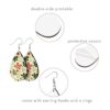Kit de 106 piezas de aretes de sublimación con ganchos