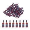 40 mini botellas de cerveza en miniatura accesorios de_1