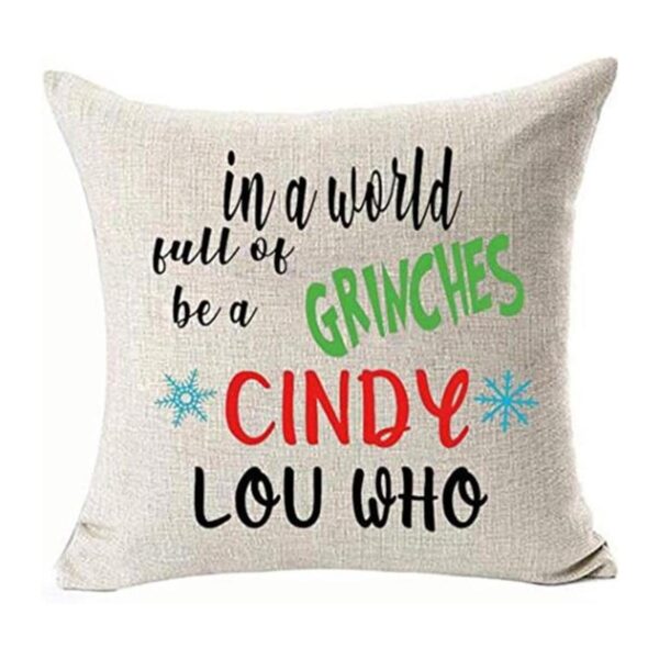 FaceYee in a World Full of Grinches Be a Cindy Throw_1