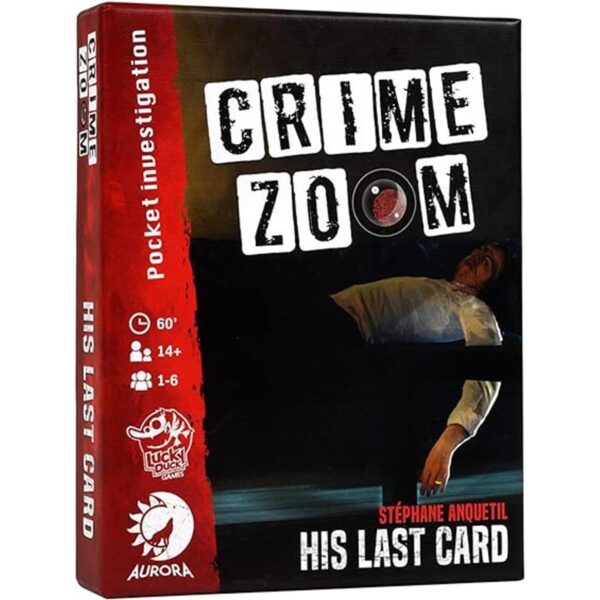 Crime Zoom His Last Card Juego de cartas de Lucky Duck_2