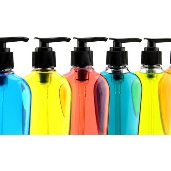 Cornucopia Botellas de loción de plástico transparente