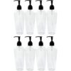Cornucopia Botellas de loción de plástico transparente