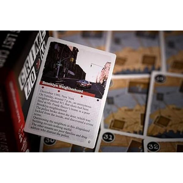 Crime Zoom His Last Card Juego de cartas de Lucky Duck_5