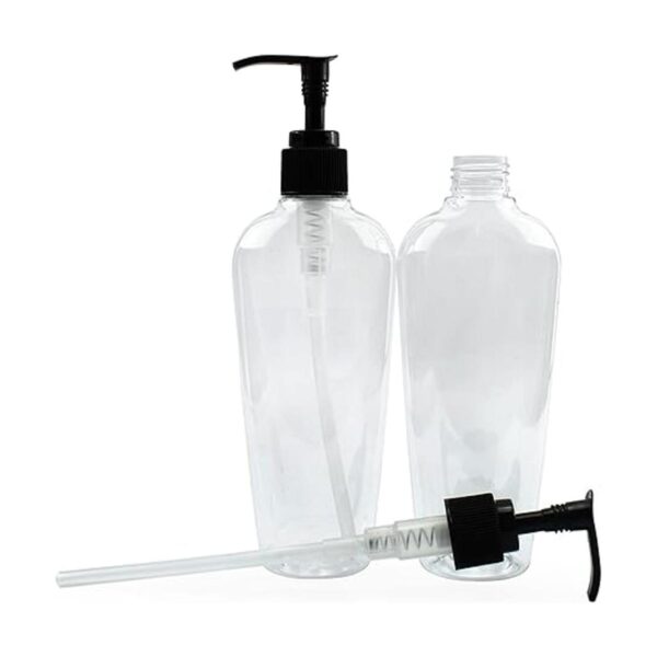 Cornucopia Botellas de loción de plástico transparente