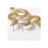 Olbye Pendientes de serpiente de oro largos colgantes de_3