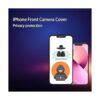 Funda protectora para cámara de iPhone compatible con