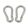 DGOL Mosquetón de acero inoxidable M8 304 para_2