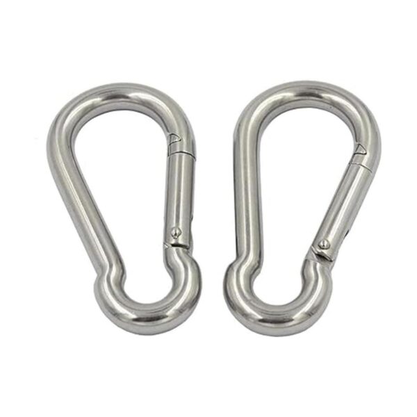 DGOL Mosquetón de acero inoxidable M8 304 para_2
