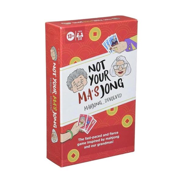 Hasbro Gaming Not Your Mas Jong un juego de cartas de_1