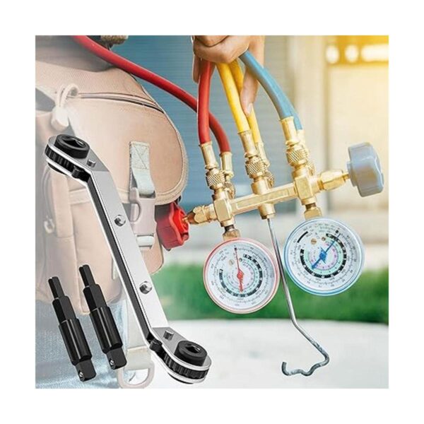 Llave de servicio HVAC Mellbree de 38 pulgadas 14