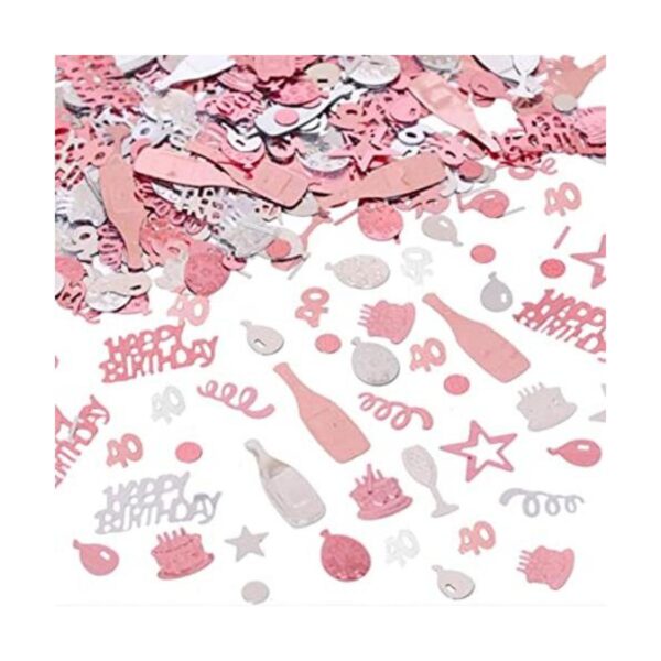 GotGala confeti de 21 cumpleaños oro rosa número 21_1