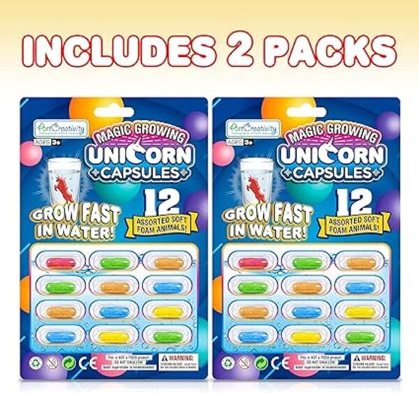 ArtCreativity Magic Growwing Unicorn Cápsulas Crecer en_3