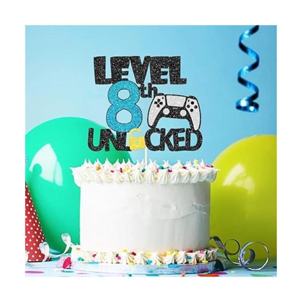 Decoración de pastel de cumpleaños desbloqueada de nivel 8_3