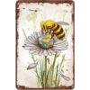 LINQWkk Cartel creativo de lata Save the Planet Bee_1