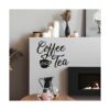 Letrero de café para barra de café y té letrero de metal_5