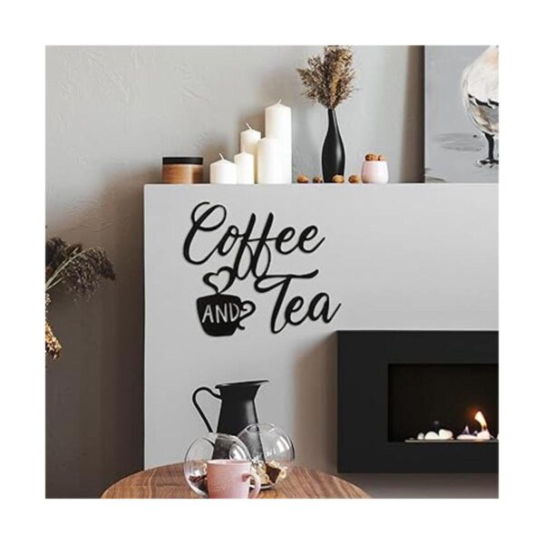 Letrero de café para barra de café y té letrero de metal_5
