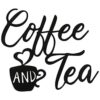 Letrero de café para barra de café y té letrero de metal_1