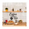 Letrero de café para barra de café y té letrero de metal_6