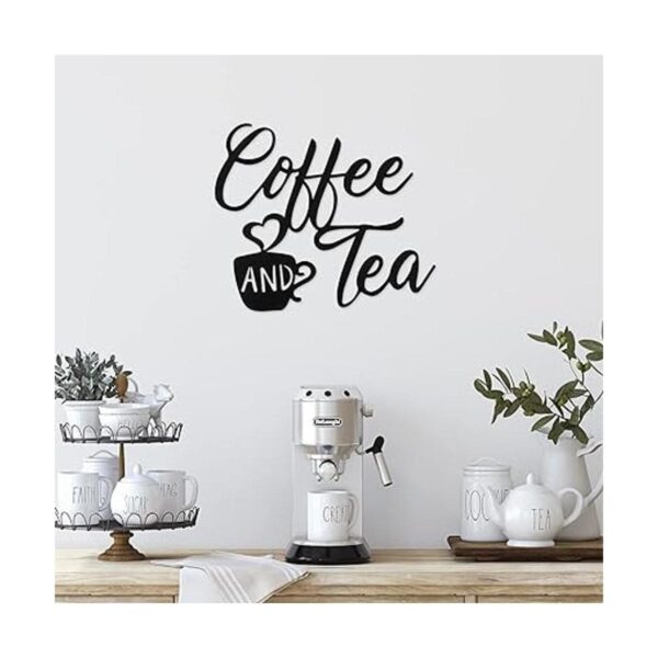Letrero de café para barra de café y té letrero de metal_2