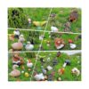 JKanruh Juego de 101 piezas de animales en miniatura