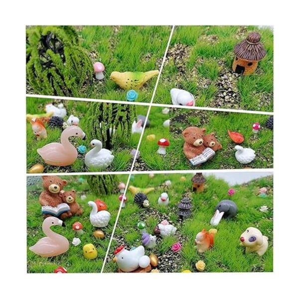 JKanruh Juego de 101 piezas de animales en miniatura