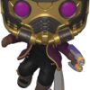 Funko Pop Marvel qué pasa si TChalla StarLord_1