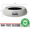 Franklin Sports Spill Proof Pet Bowl No Splash Travel_5