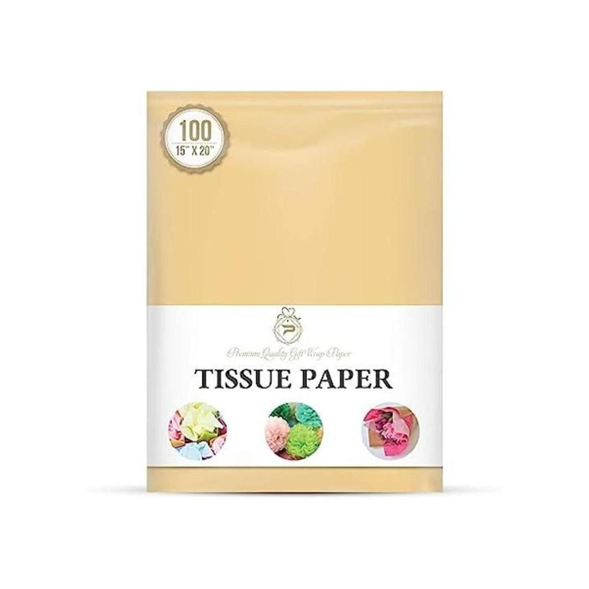 Papel de seda de vainilla francesa para embalaje de