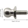 Maxmoral 12 tornillos de cabeza de bola de metal M3_3