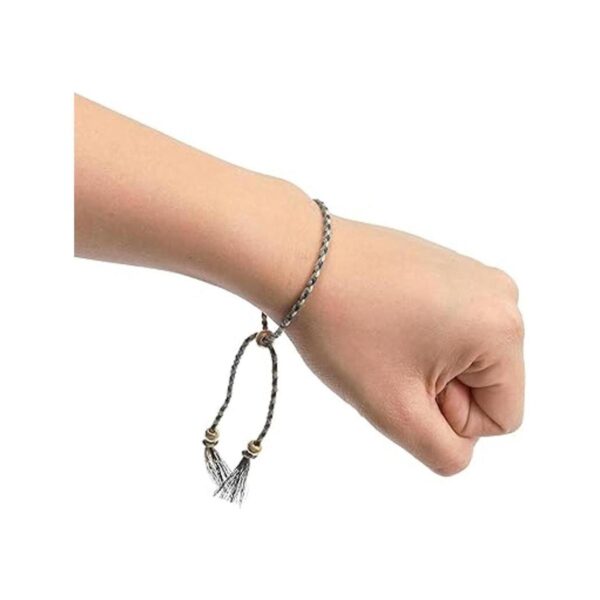 Paquete de 12 pulseras trenzadas ajustables de la amistad_4